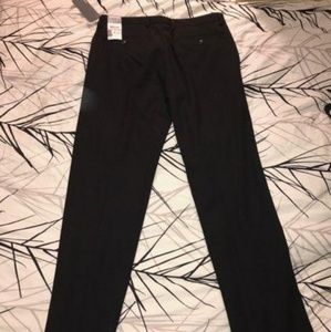 Black Kenneth Cole Reaction Dress Pants 33x32